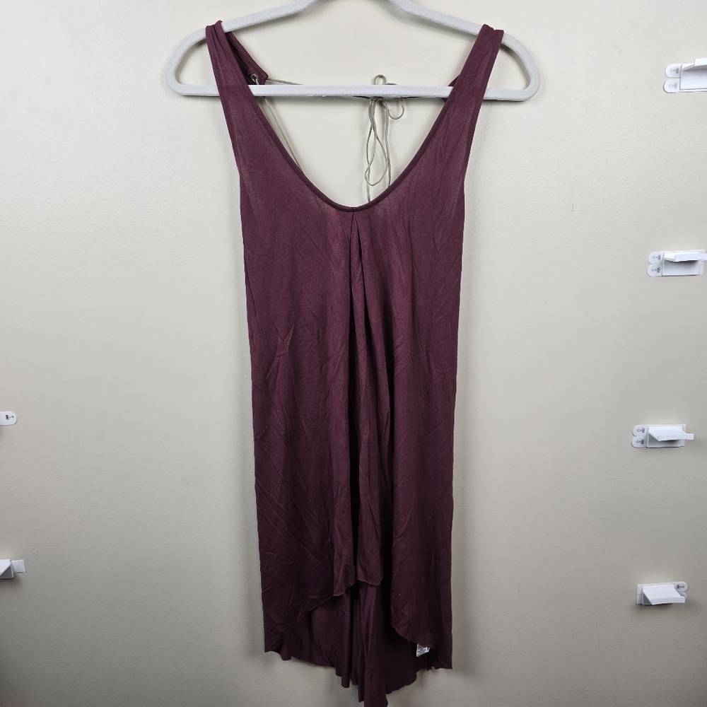 Free People Eggplant Tank Top Size M